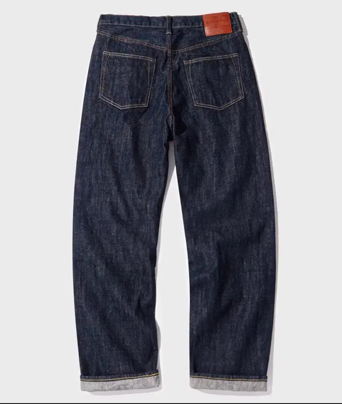아웃스탠딩 / W.W ll 대전판 멋랩 셀비지 데님 인디고 / M(32) 상품이미지2
