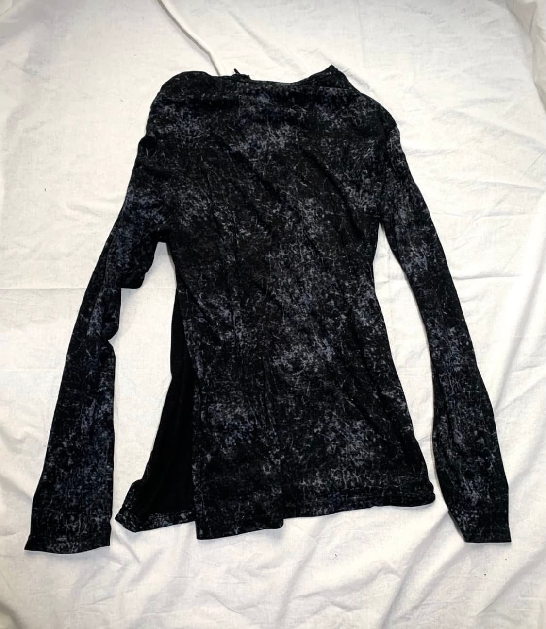 Schlussel drape unblanced long sleeve 상품이미지2