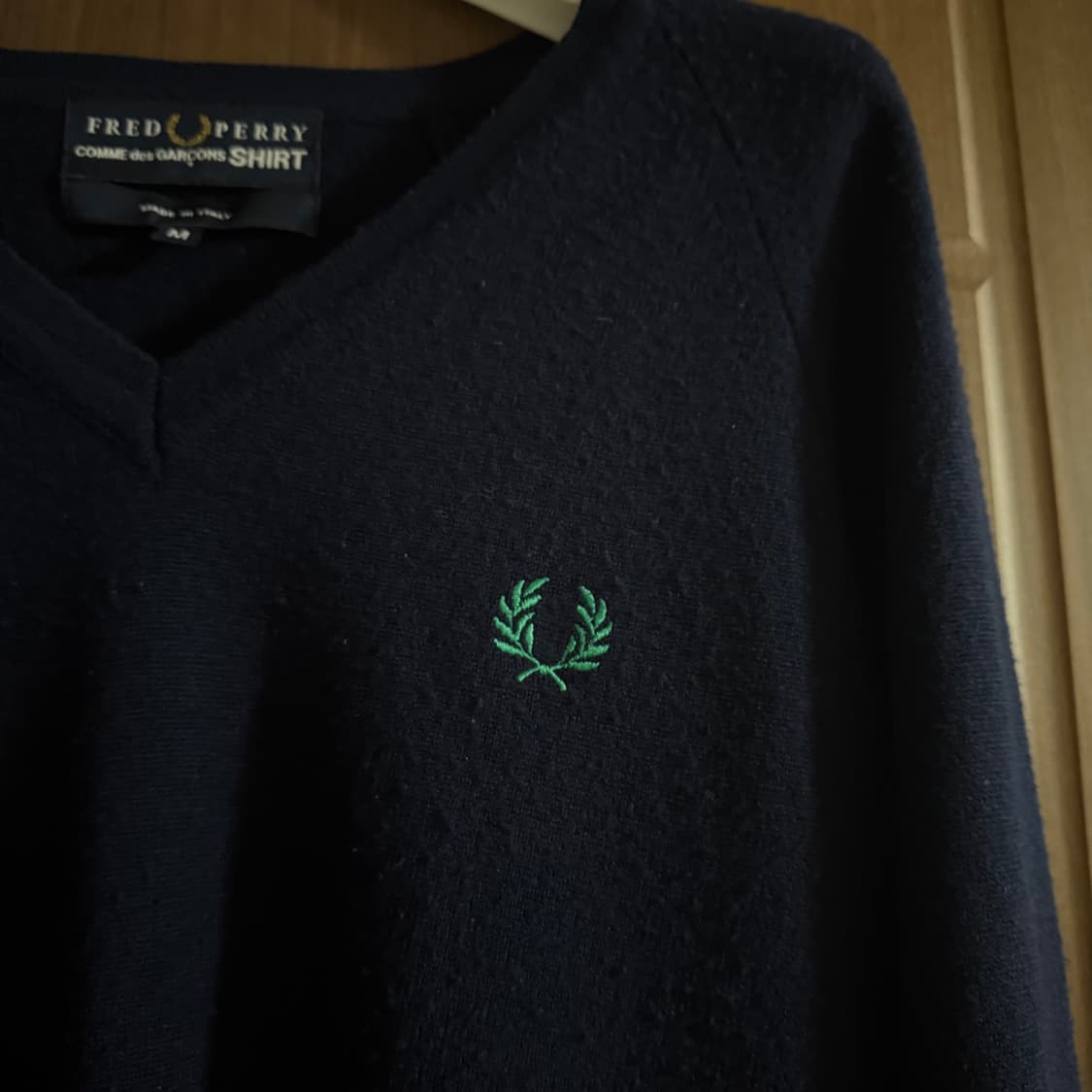FRED PERRY × COMME des GARÇONS SHIRT 니트 상품이미지3