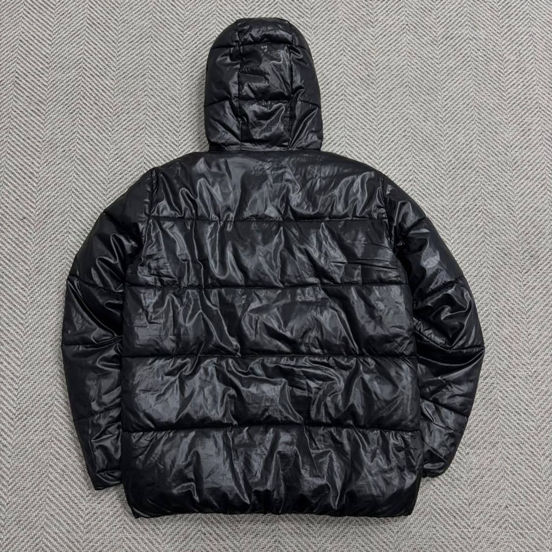 에비수 후드 베이직 패딩 v1748 상품이미지2