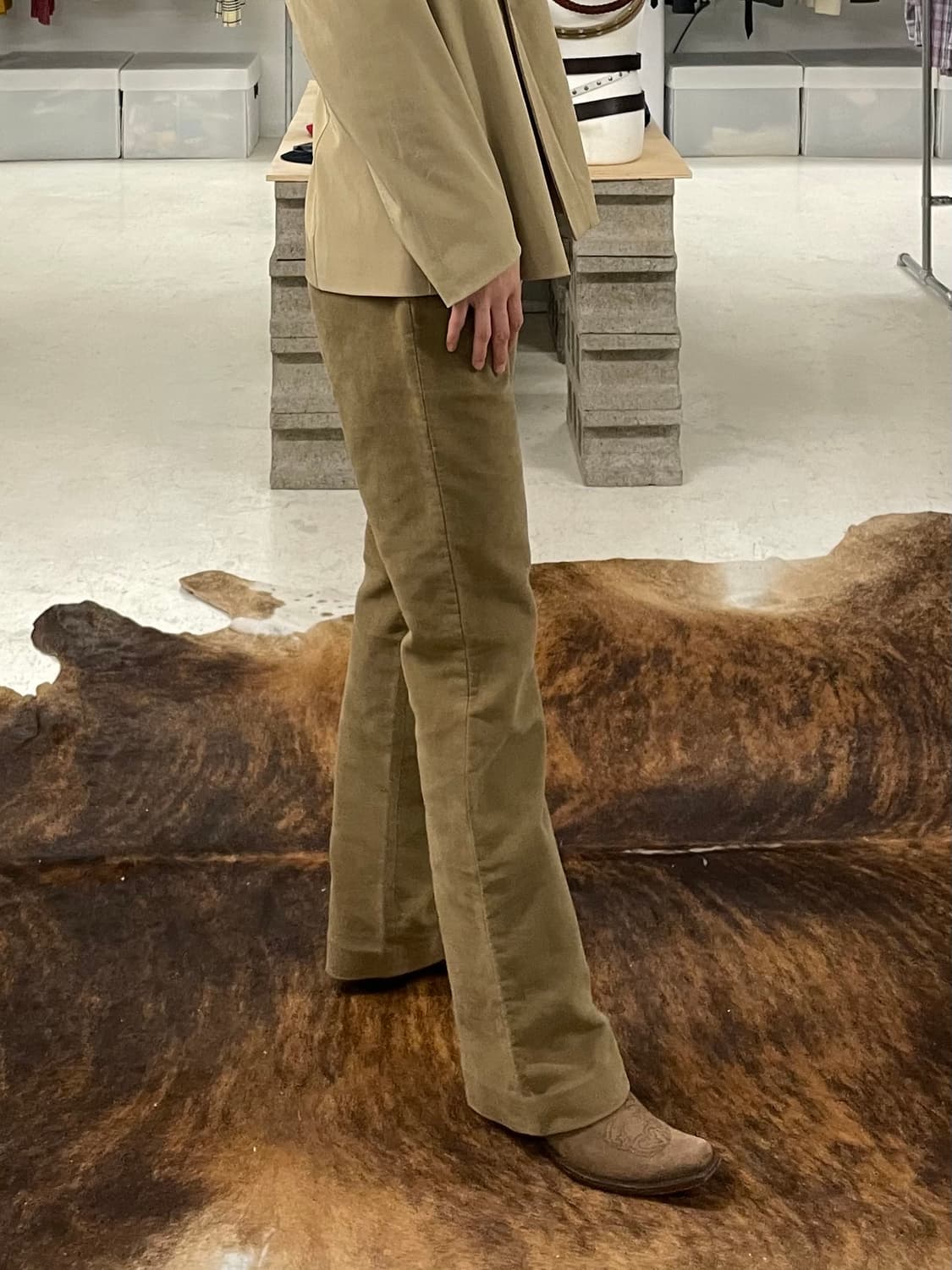 RALPH LAUREN moleskin boots cut pants 상품이미지2