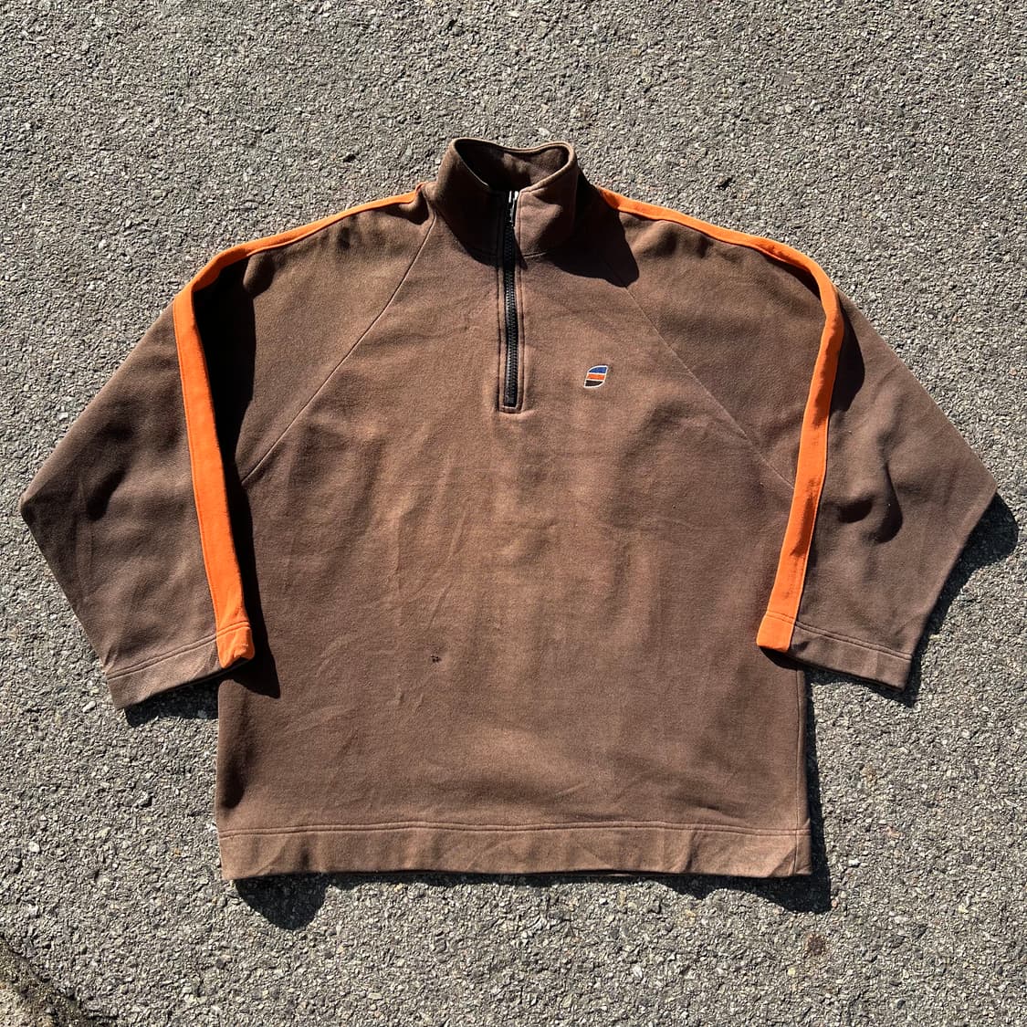 90‘s 스투시 하프집 풀오버 스웻셔츠 상품이미지2