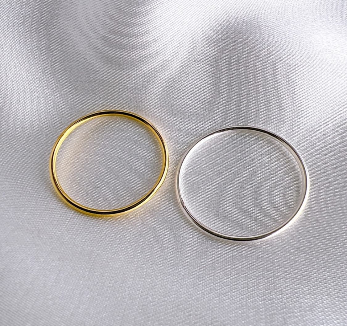 (새상품) 925실버 실반지 순은반지 실버반지 상품이미지4