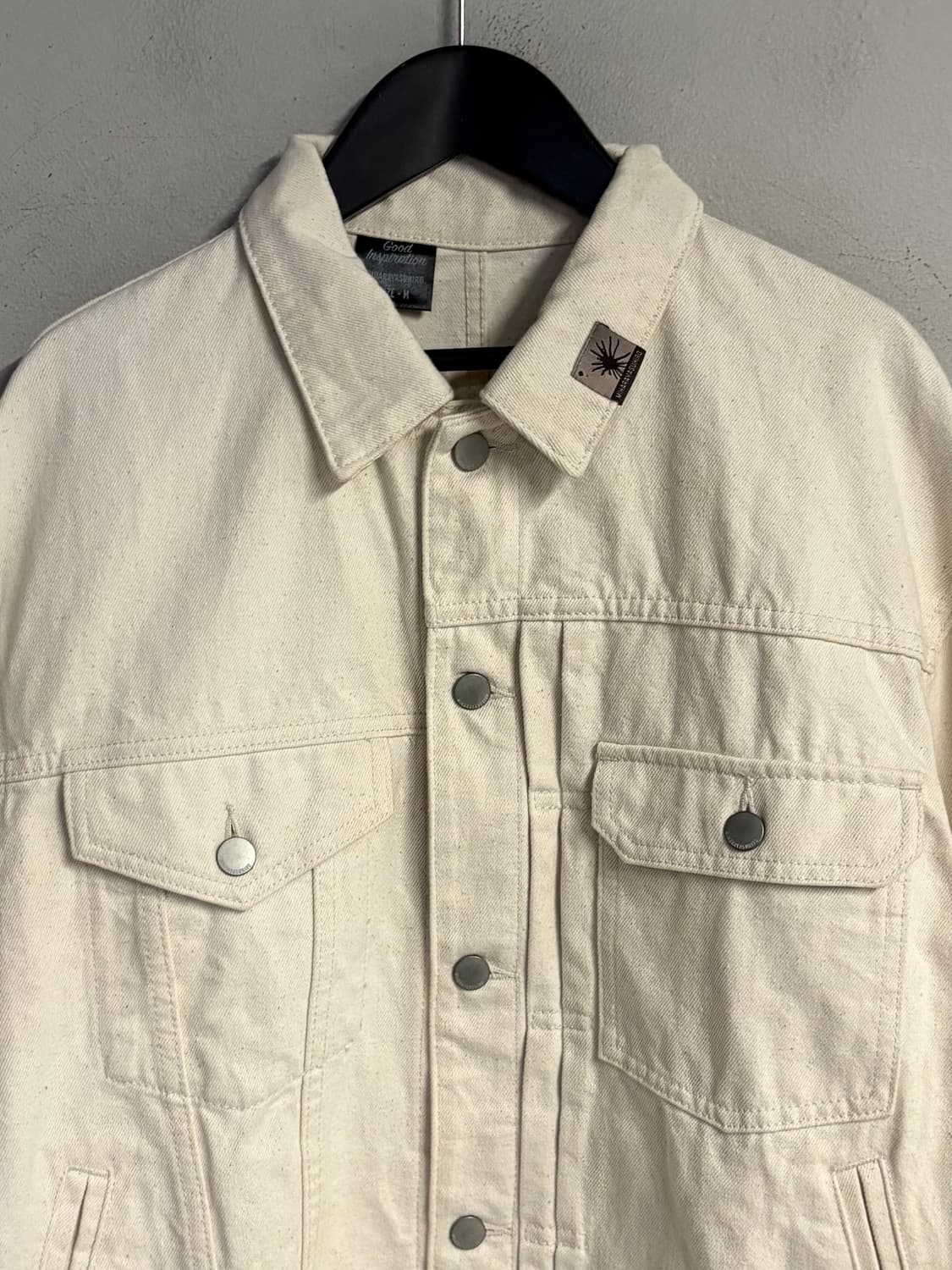 MIHARA YASUHIRO x GU trucker jacket ivor 상품이미지2