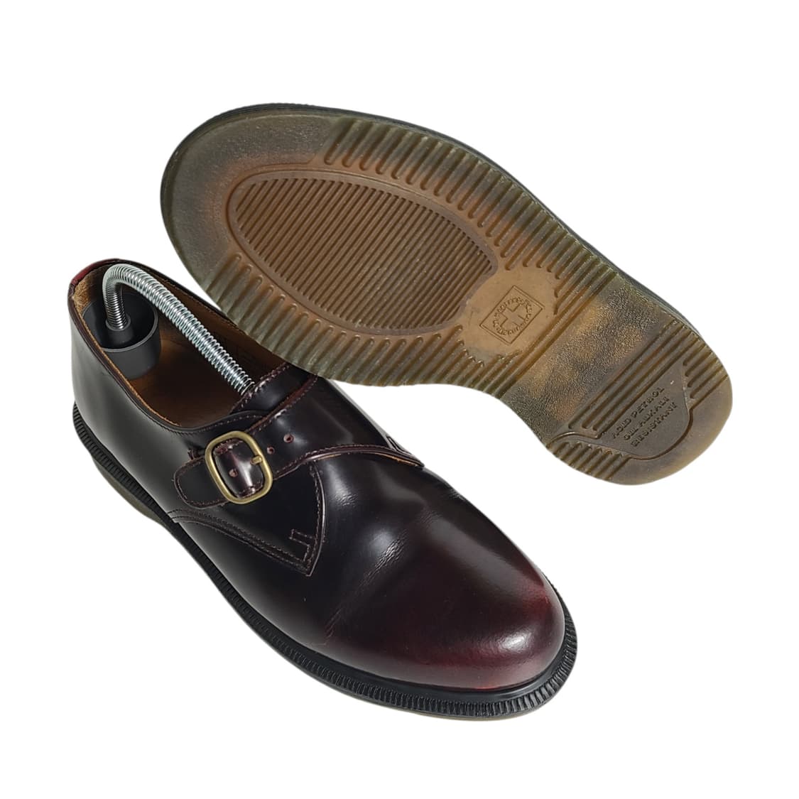 240) Dr.Martens 닥터마틴 싱글 몽크 스트랩 버건디 상품이미지2