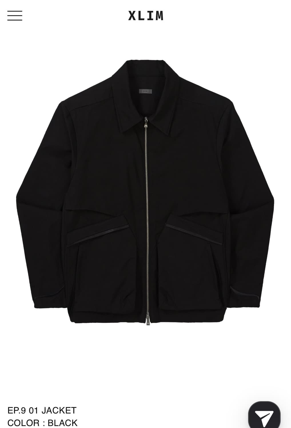 EP.9 01 JACKET 블랙 M 상품이미지1