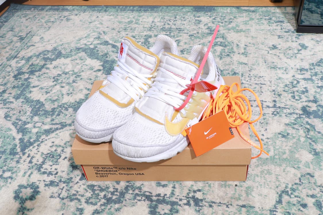 NIKE 나이키 오프화이트 에어 포스 1 로우 더 텐 260 나코탭 상품이미지1