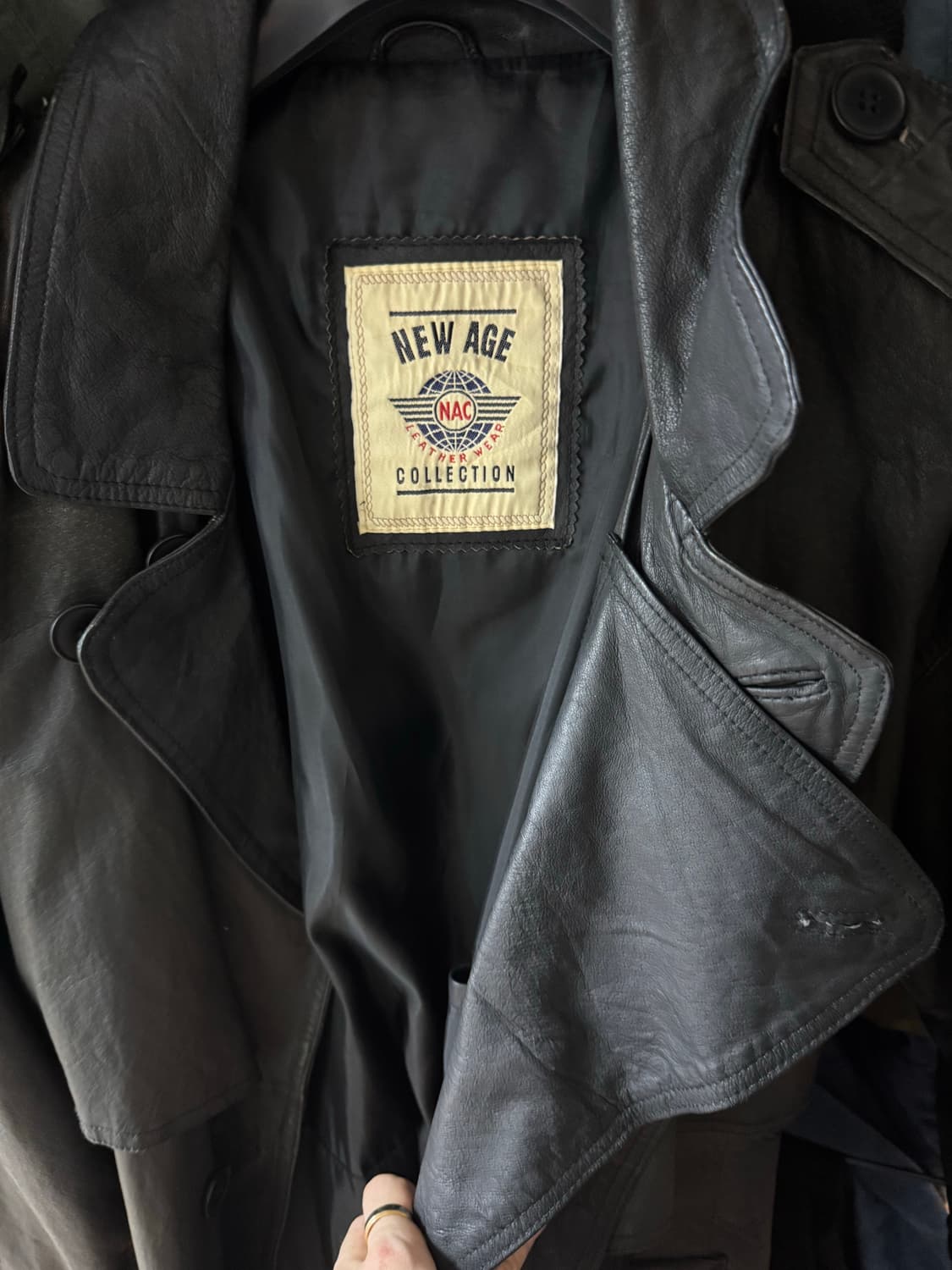 가죽 코트 상품이미지3