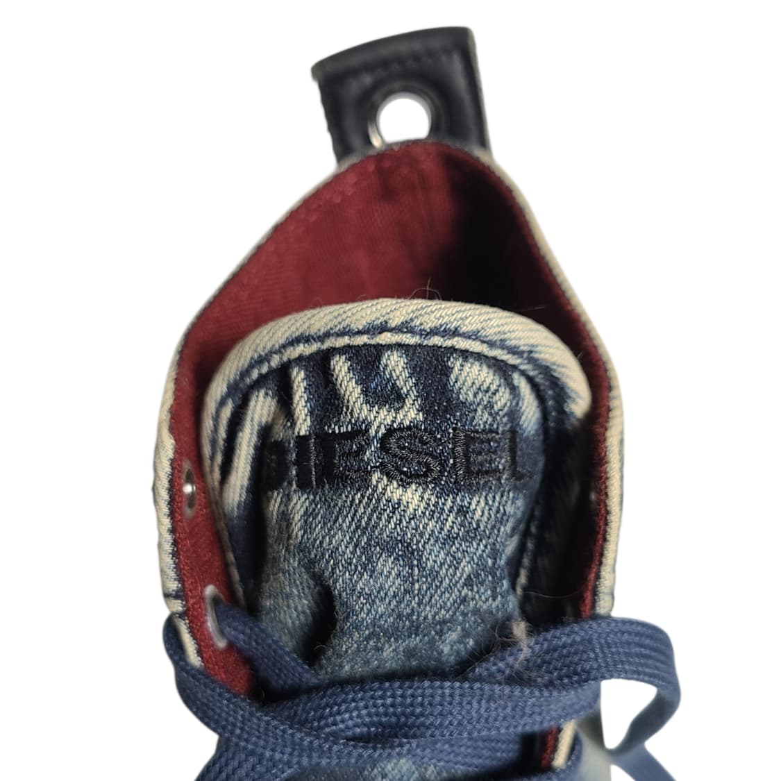 270) DIESEL 디젤 Exposure Stripe 데님 하이탑 상품이미지6