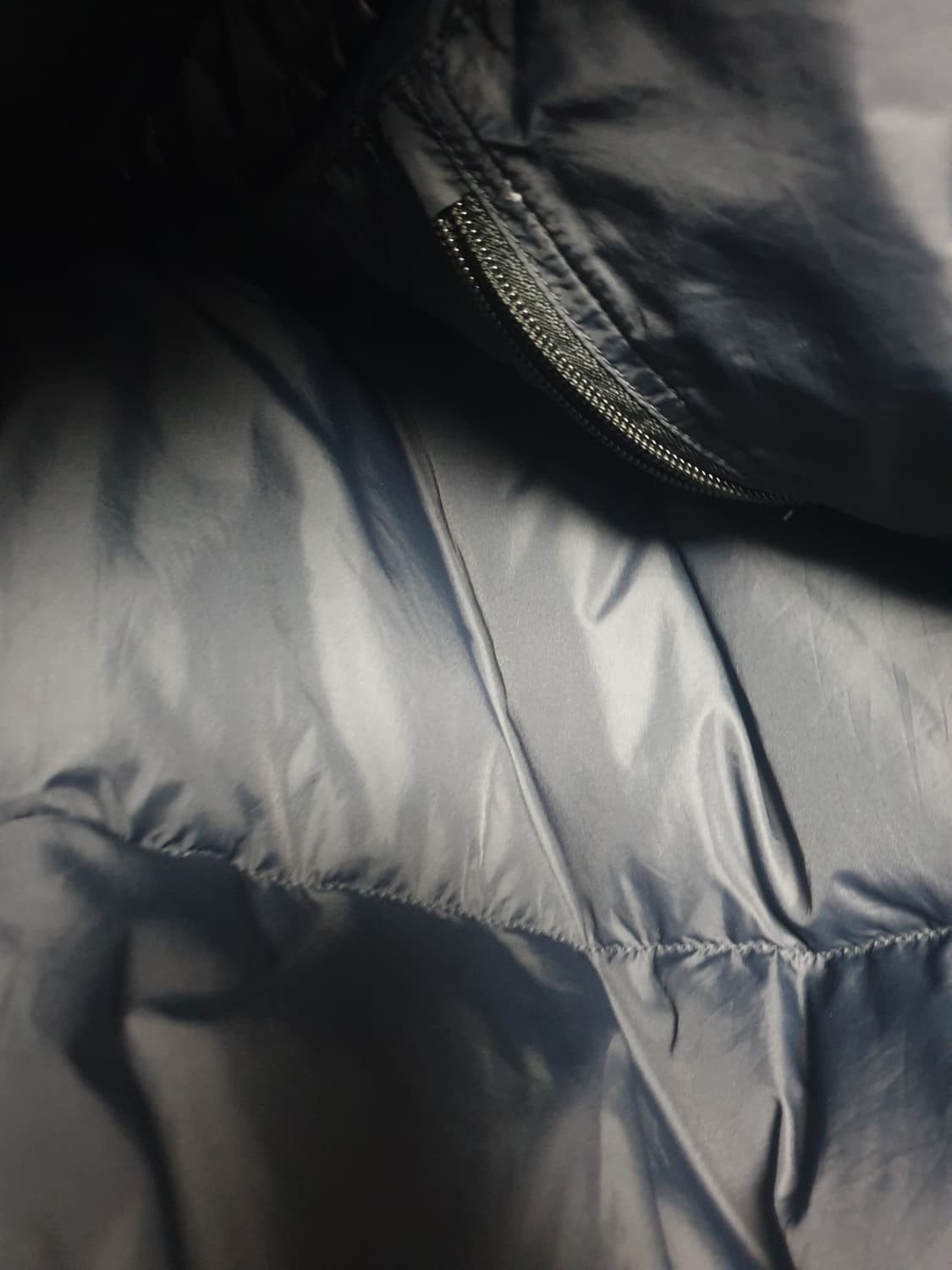 노스페이스 정품 눕시 105(XL) 블랙구스패딩 드라이클리닝 완료 상품이미지2