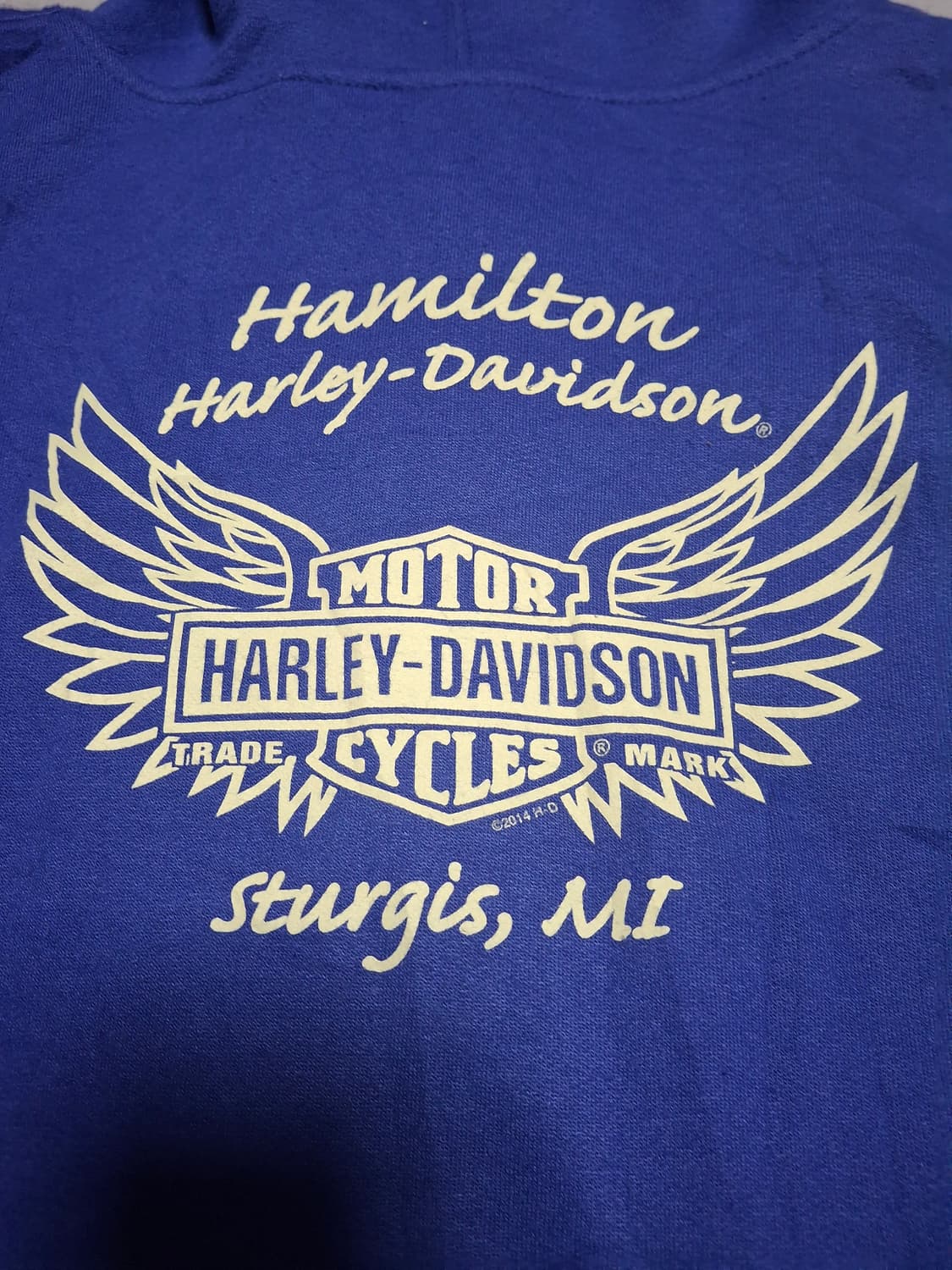 할리데이비슨 집업후드 탈론지퍼 상품이미지5