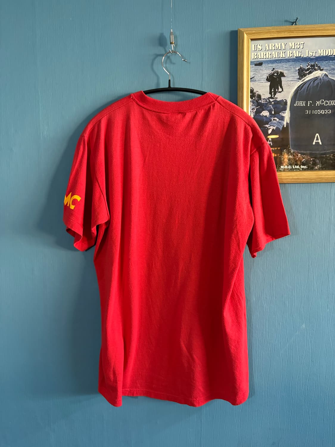80’s Velva Sheen USMC Single stich T 상품이미지9