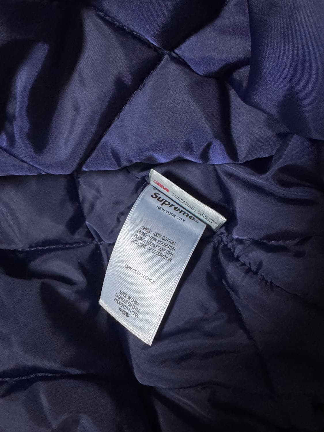 슈프림 반다나 자카드 데님 워크자켓 후드집업 L 상품이미지5