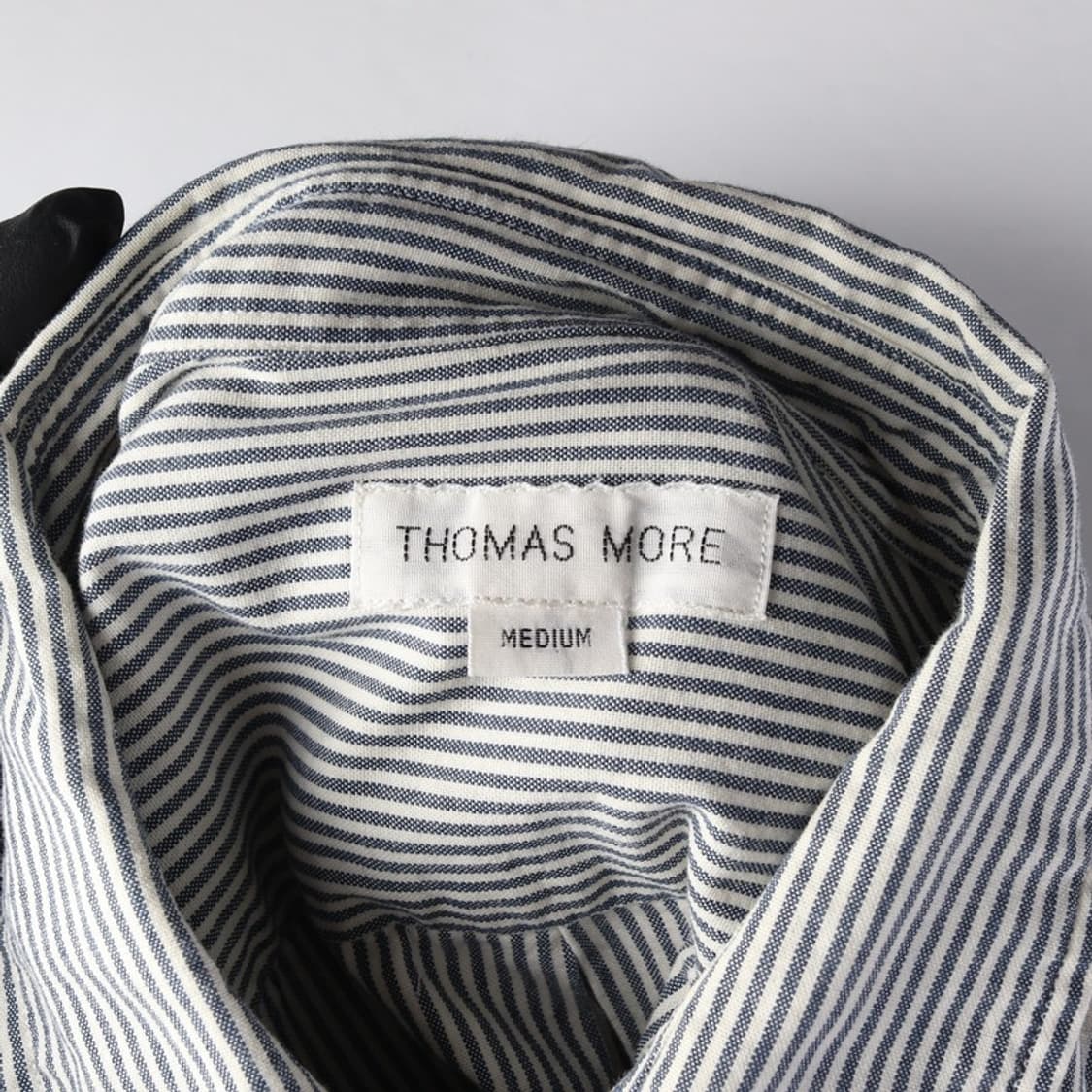 토마스모어 클래식 코튼 스트라이프 셔츠 M 상품이미지5