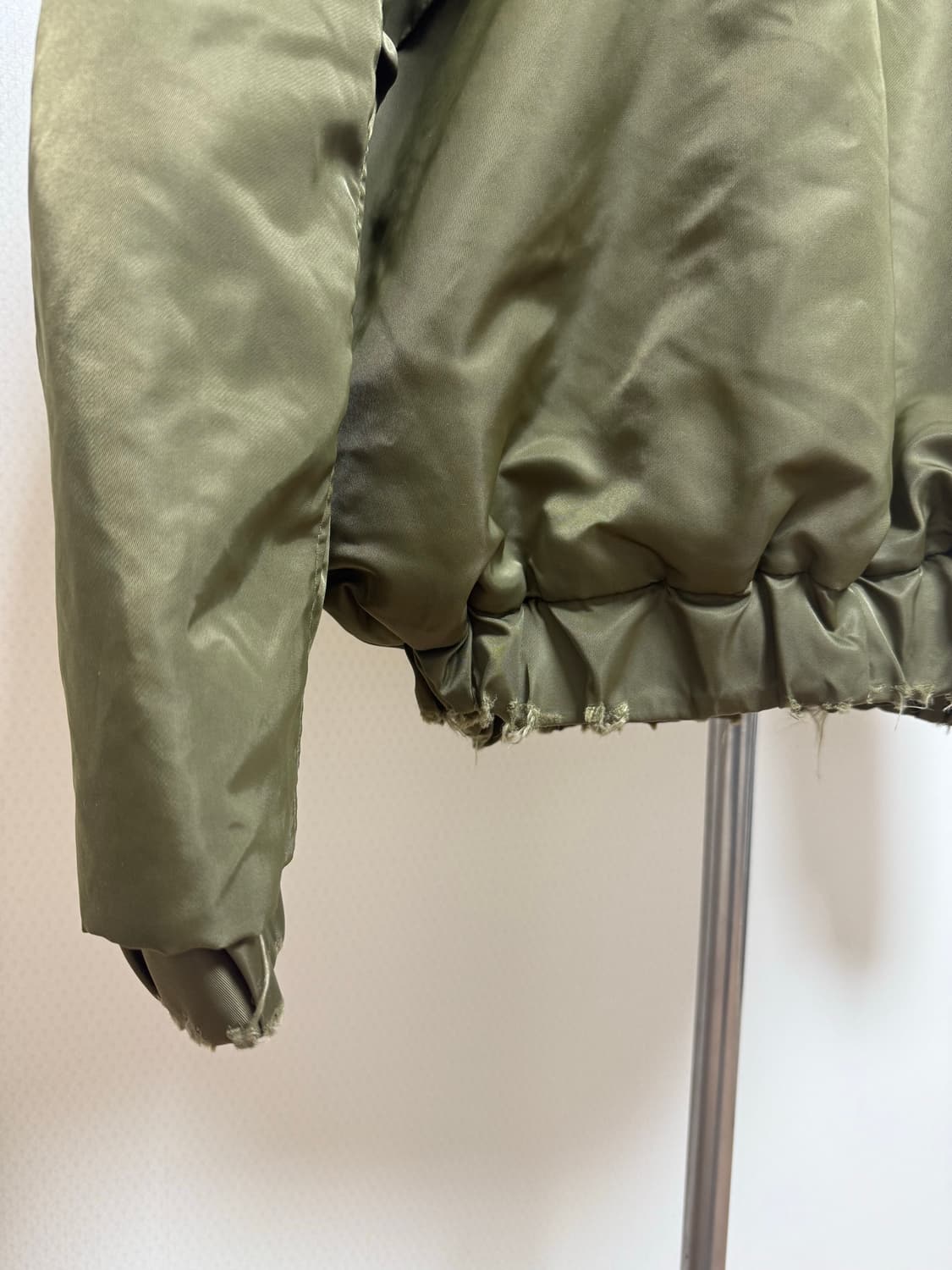 디스트레스드 봄버 자켓 상품이미지7