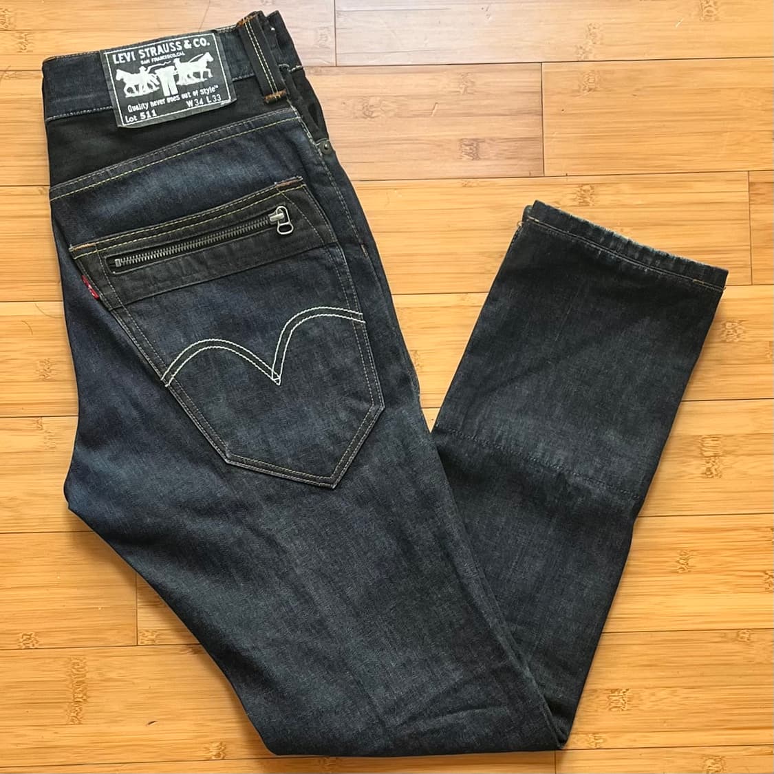 리바이스 511 데님팬츠 W34 L33 상품이미지1