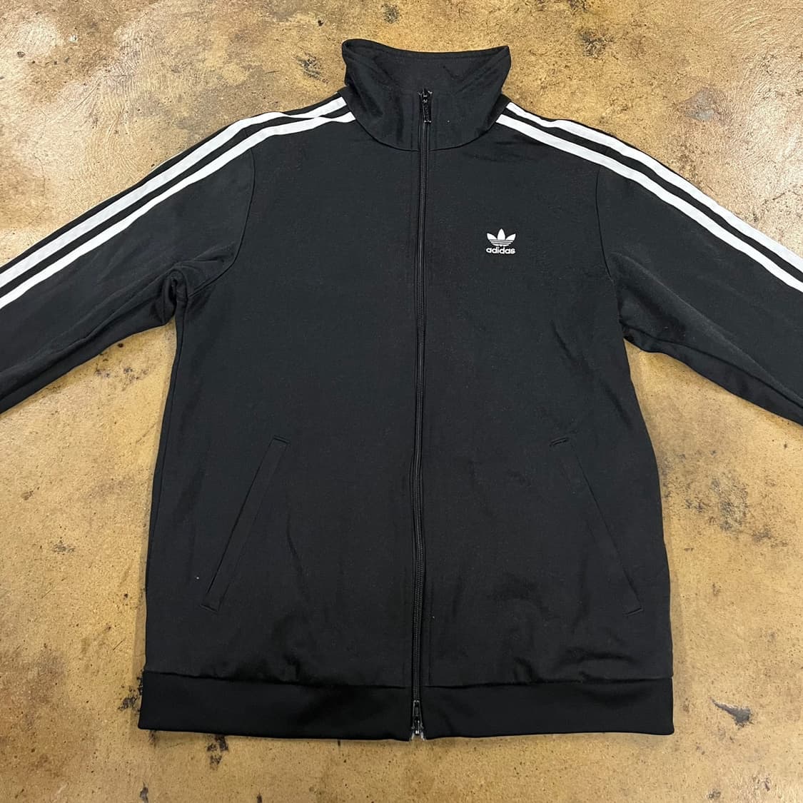 [정품/M] 아디다스 삼선 트랙탑 져지 블랙 b15 상품이미지3