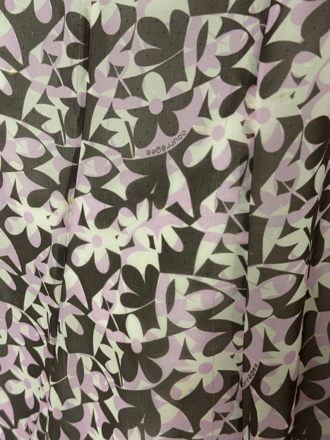 Courreges floral skirt 상품이미지2