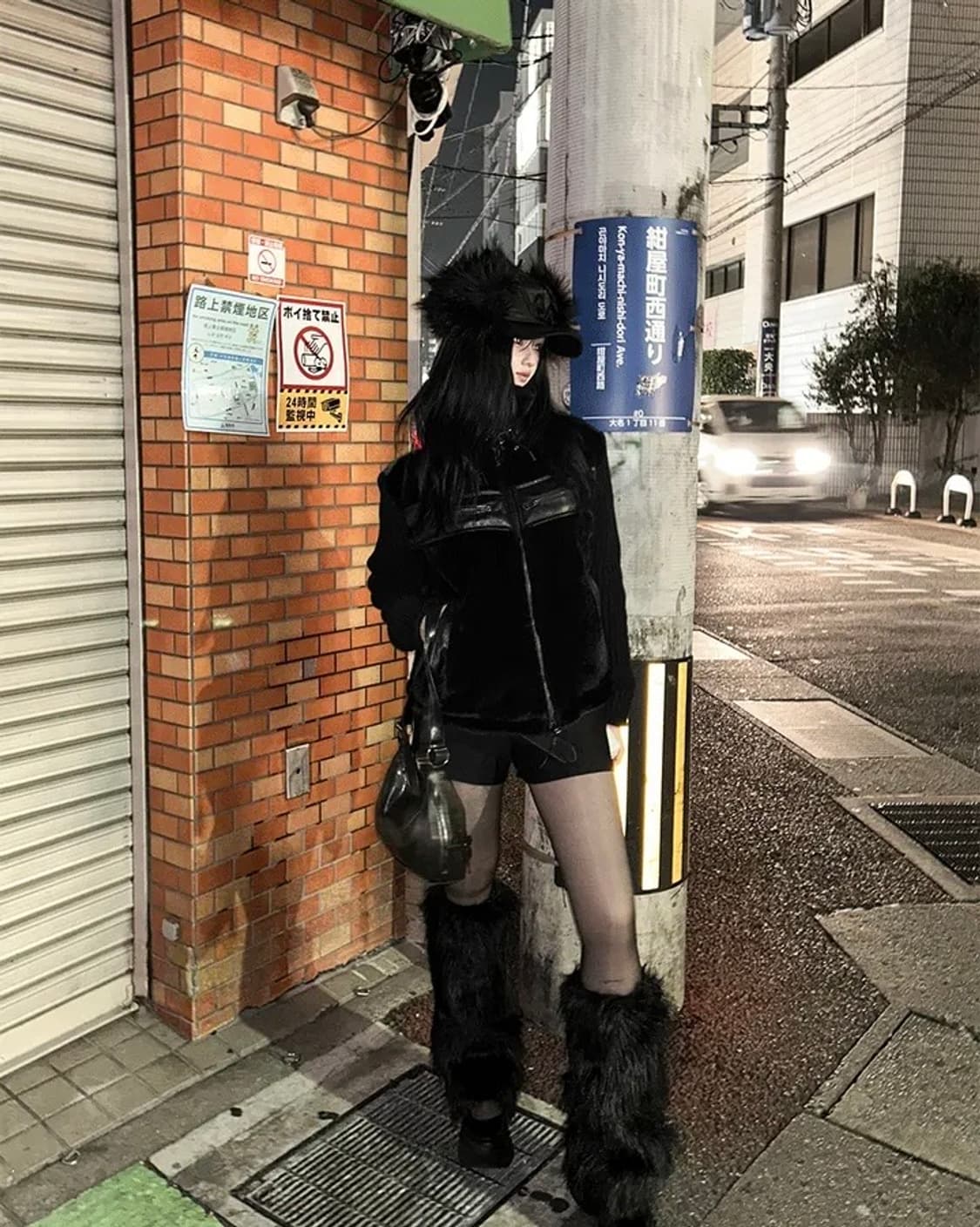 니트 퍼 무스탕 상품이미지3