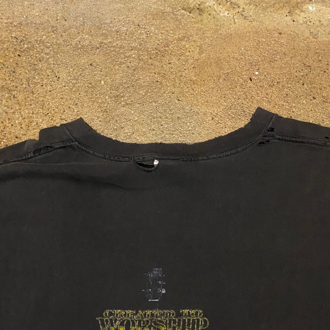 미국 빈티지 크리에이트 투 워십 CREATED TO WARSHIP 락티 상품이미지10