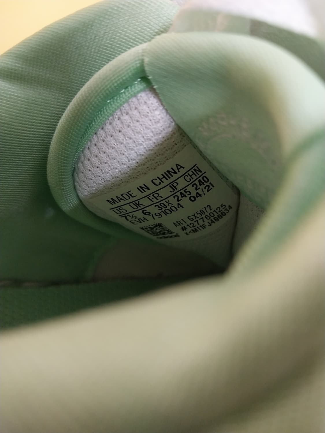 여성 아디다스 포럼 로우 클라우드 화이트 글로리 민트 운동화 (245) 상품이미지9