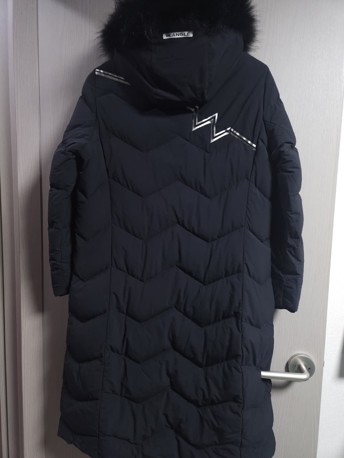 와이드앵글 골프 구스다운 롱패딩, L 상품이미지3