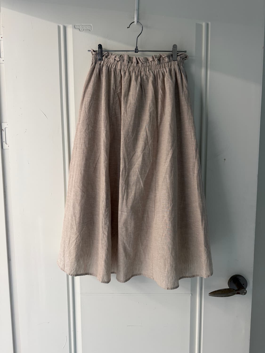 일본빈티지 모리 레이스 린넨 롱스커트 상품이미지9