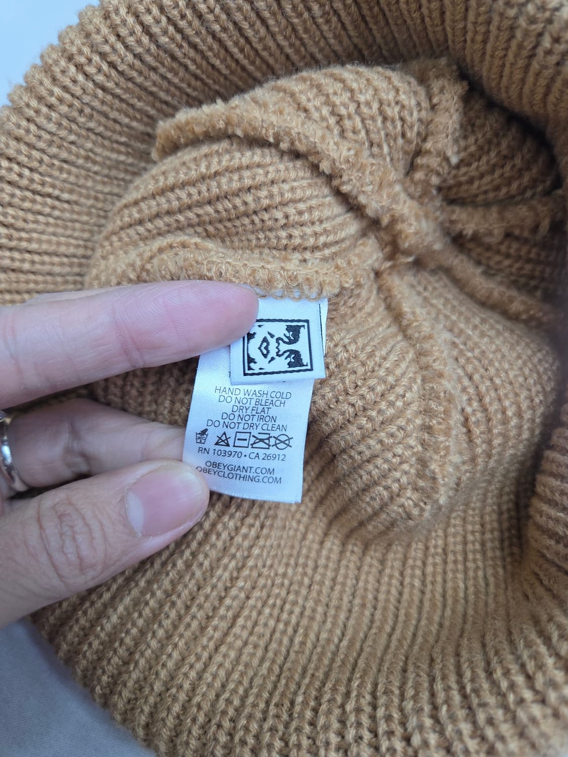 오베이 숏 비니 상품이미지2