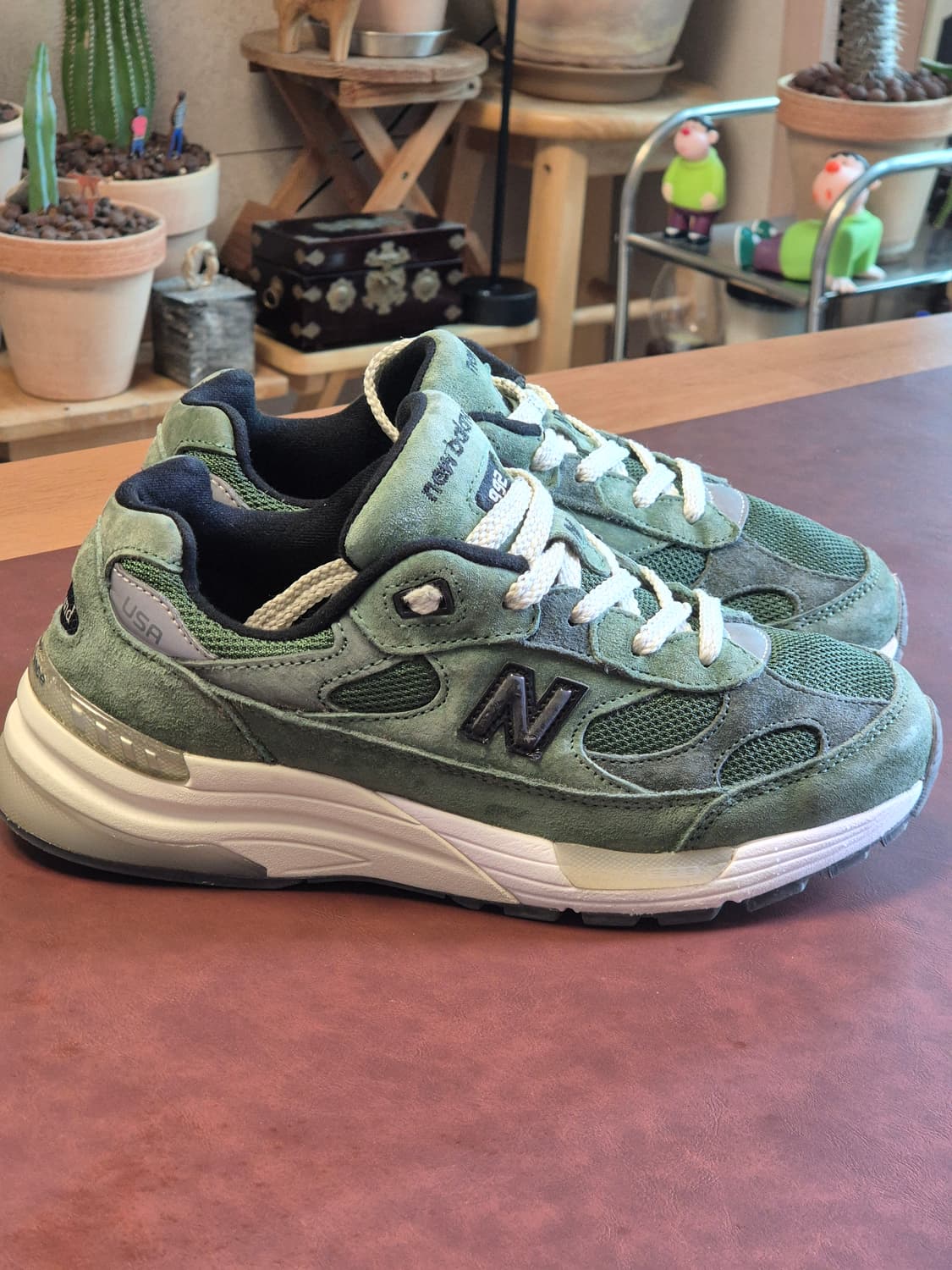 240 뉴발란스 xJJJ 자운드992 메이드인 USA 모시그린 상품이미지2