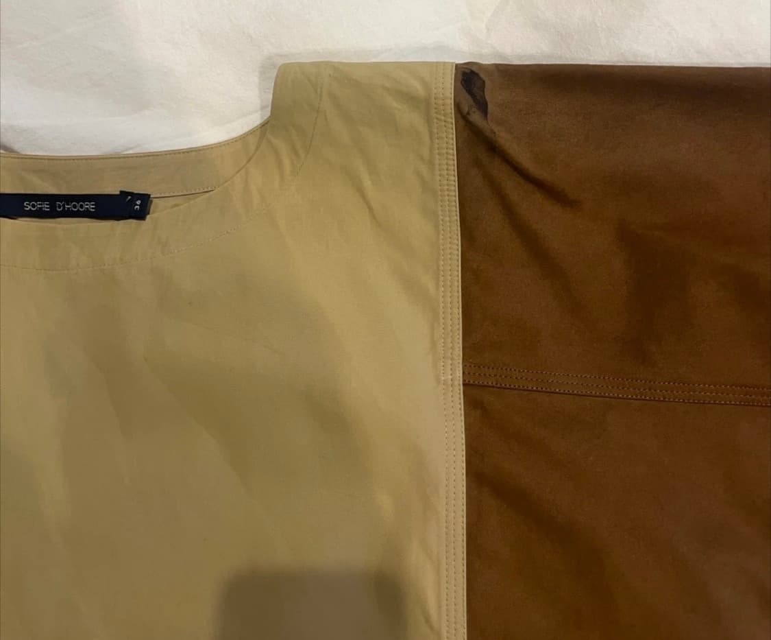 Sofie dHoore소피드후레 스웨이드소매 탑 상품이미지6