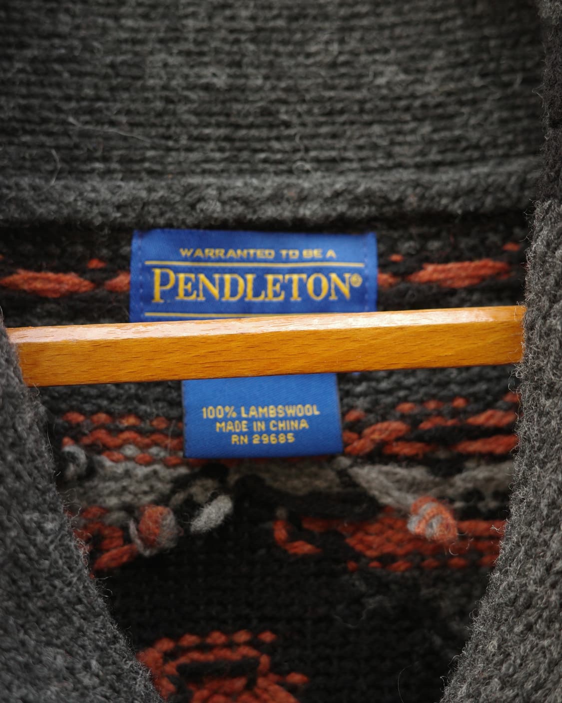 펜들턴 네이티브 아메리칸 숄카라 스웨터  상품이미지3