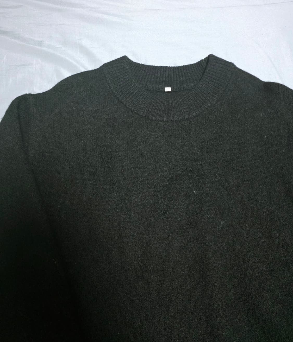 무지라보 컴프레스드 울 하이넥 니트 XL 상품이미지4