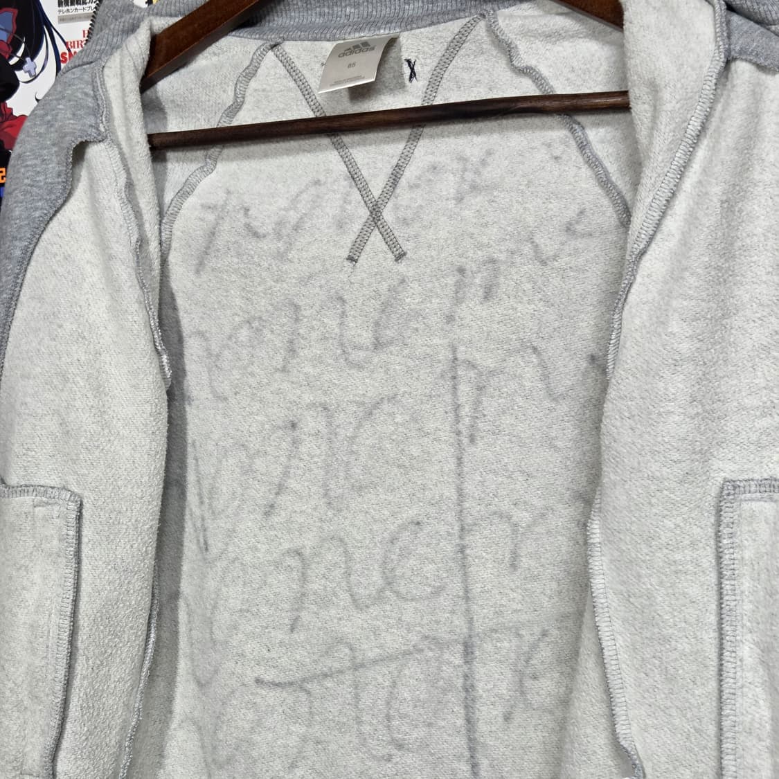 아디다스 그레이 슬림핏 코튼 집업 상품이미지9