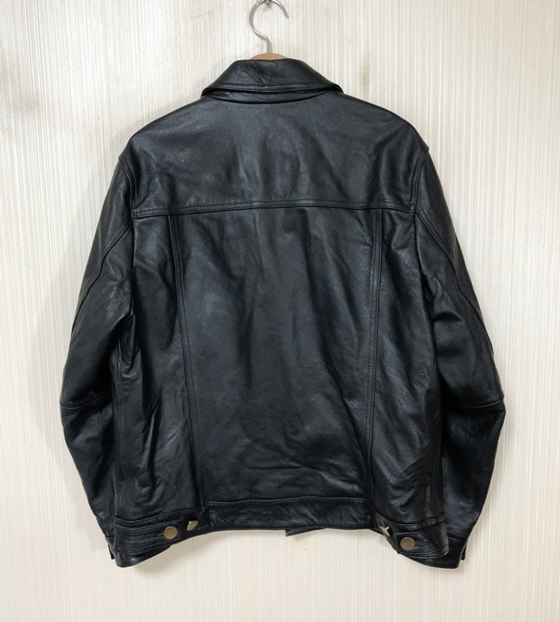 카우하이드 레더 트러커자켓/가죽트러커자켓 XL 상품이미지10