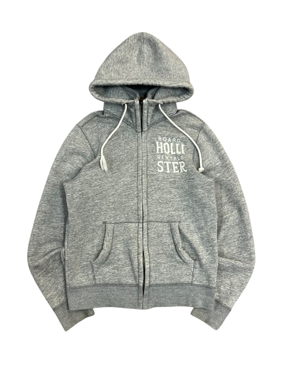 홀리스터 후드집업 그레이 M #csz2655 상품이미지3