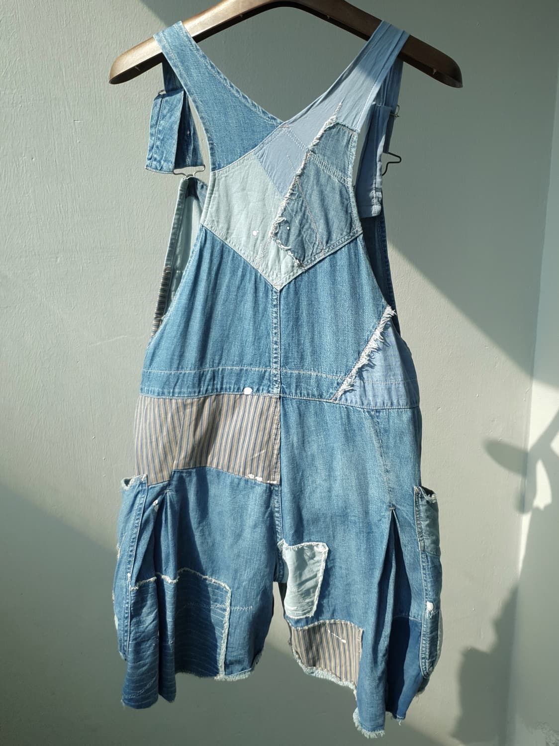 KAPITAL denim Boro Patchwork overalls 상품이미지9