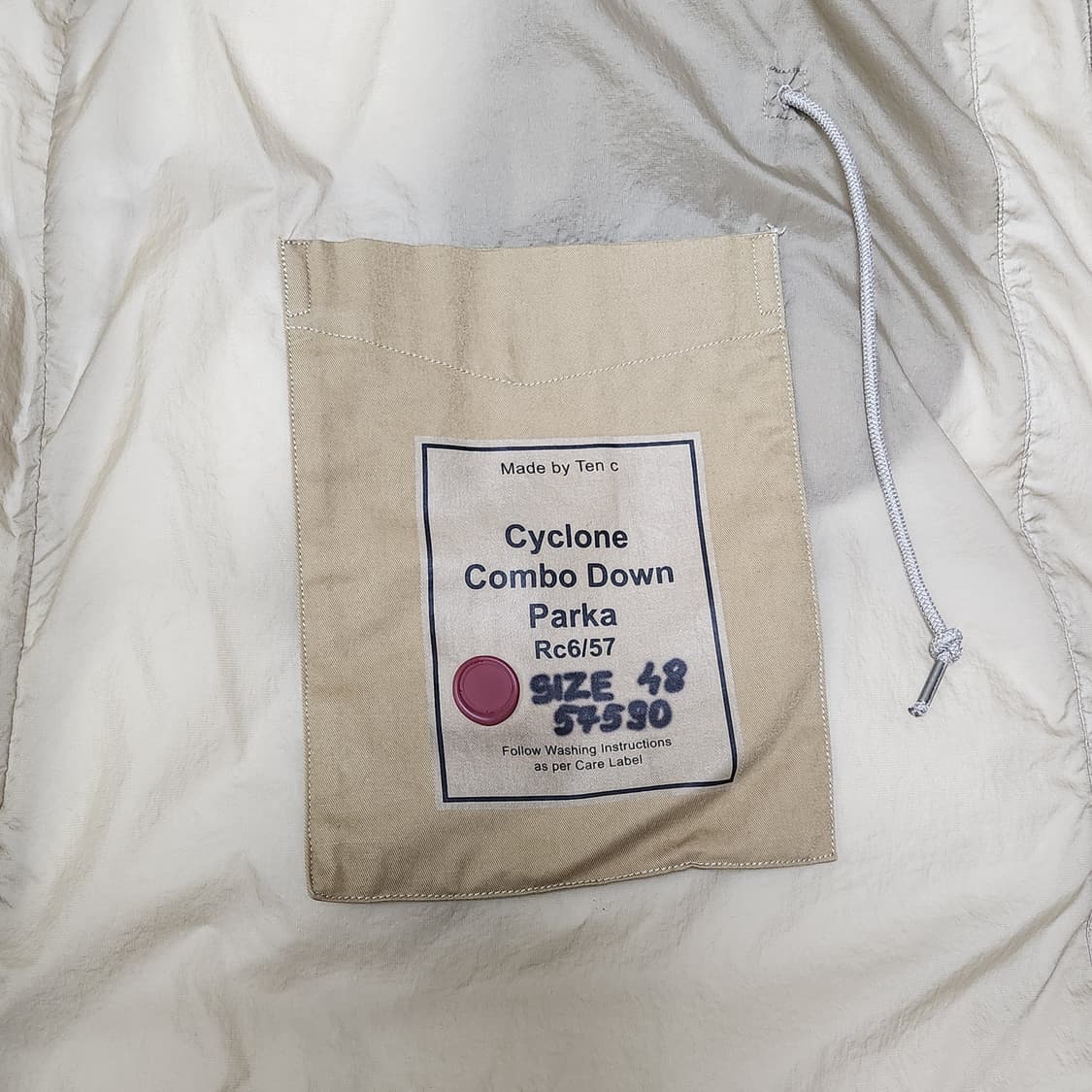 텐씨 사이클론 패딩 48 상품이미지4