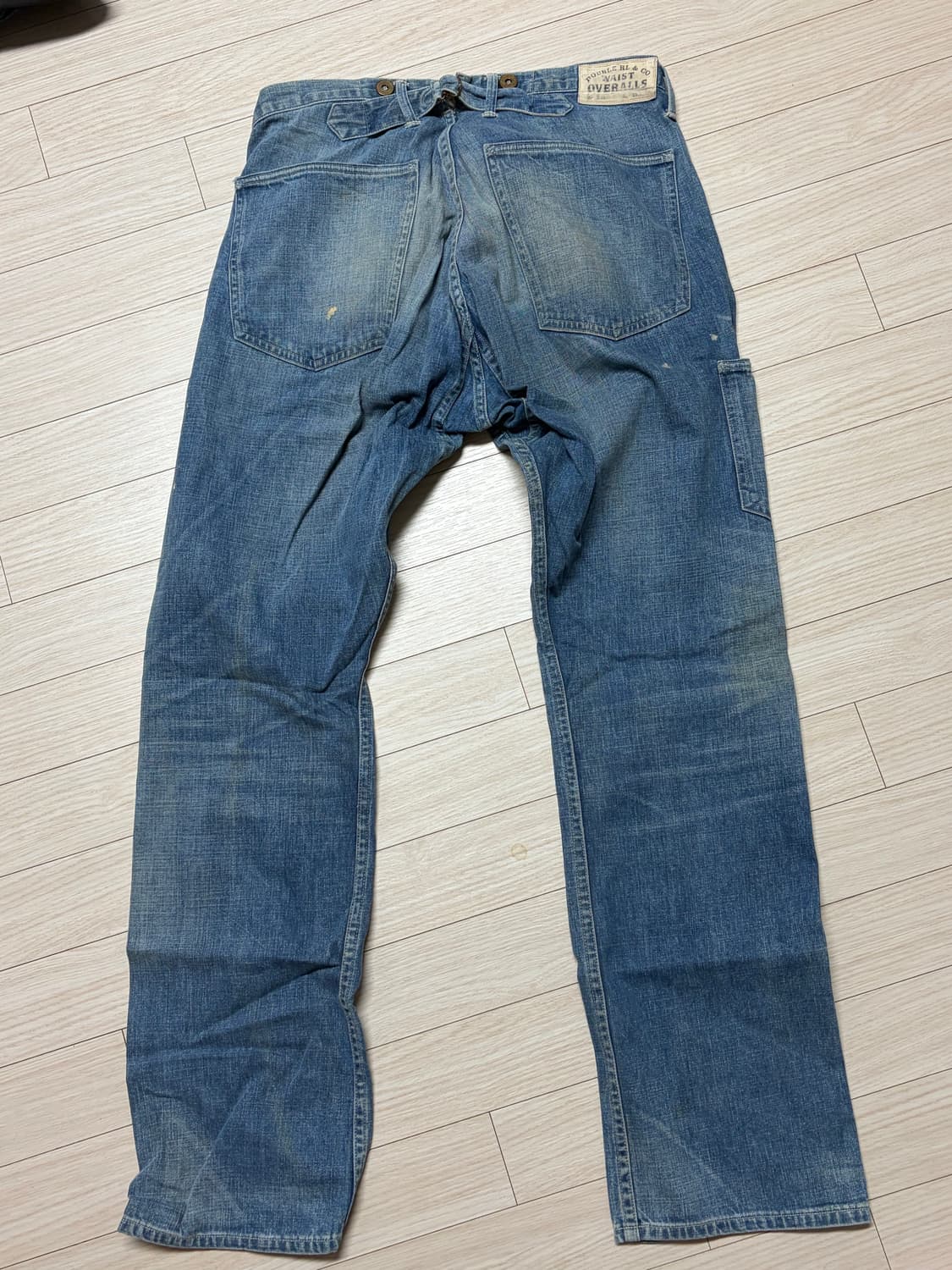 RRL 페인트 리페어 데님 팬츠 29사이즈 USA MADE  상품이미지2