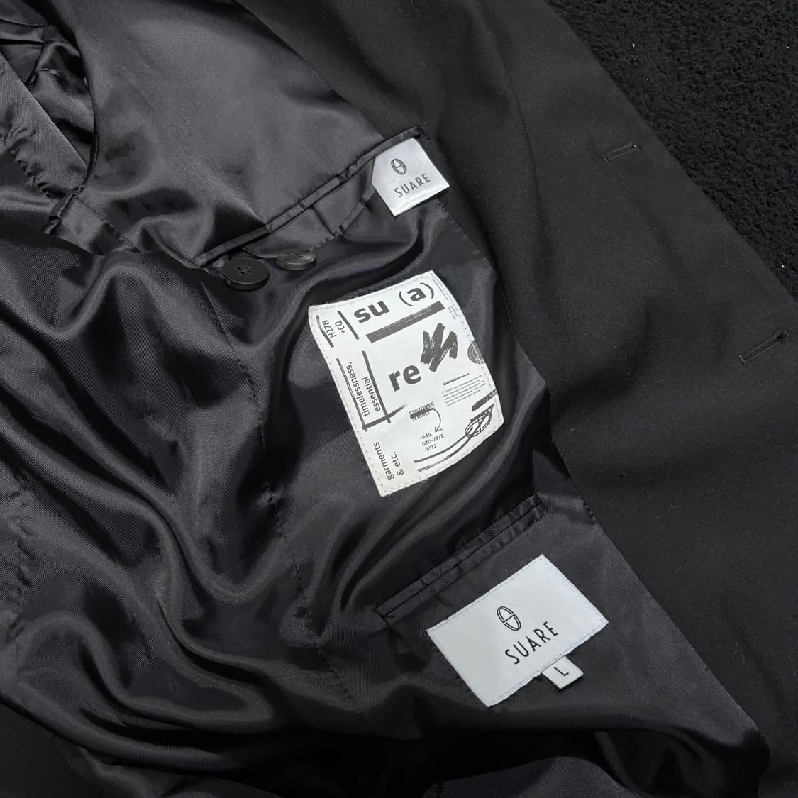 L 수아레 블랙 블레이저 상품이미지3