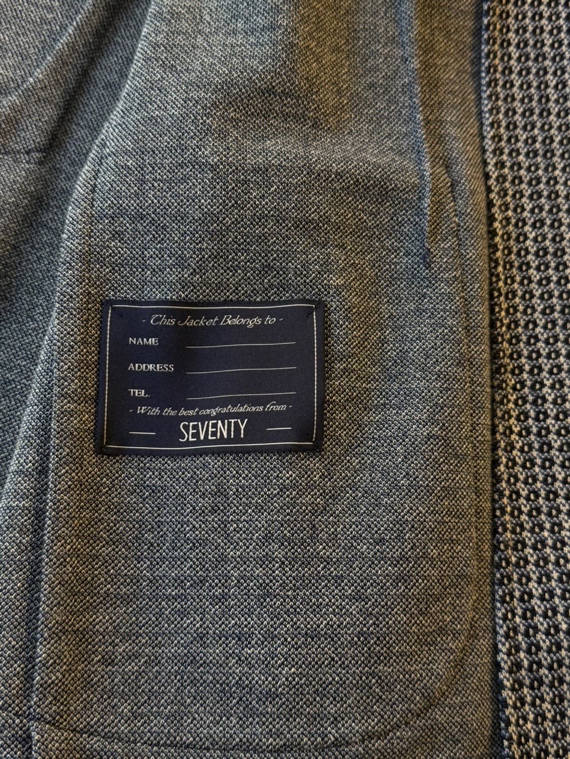 세븐티 저지패브릭 자켓 105 상품이미지8