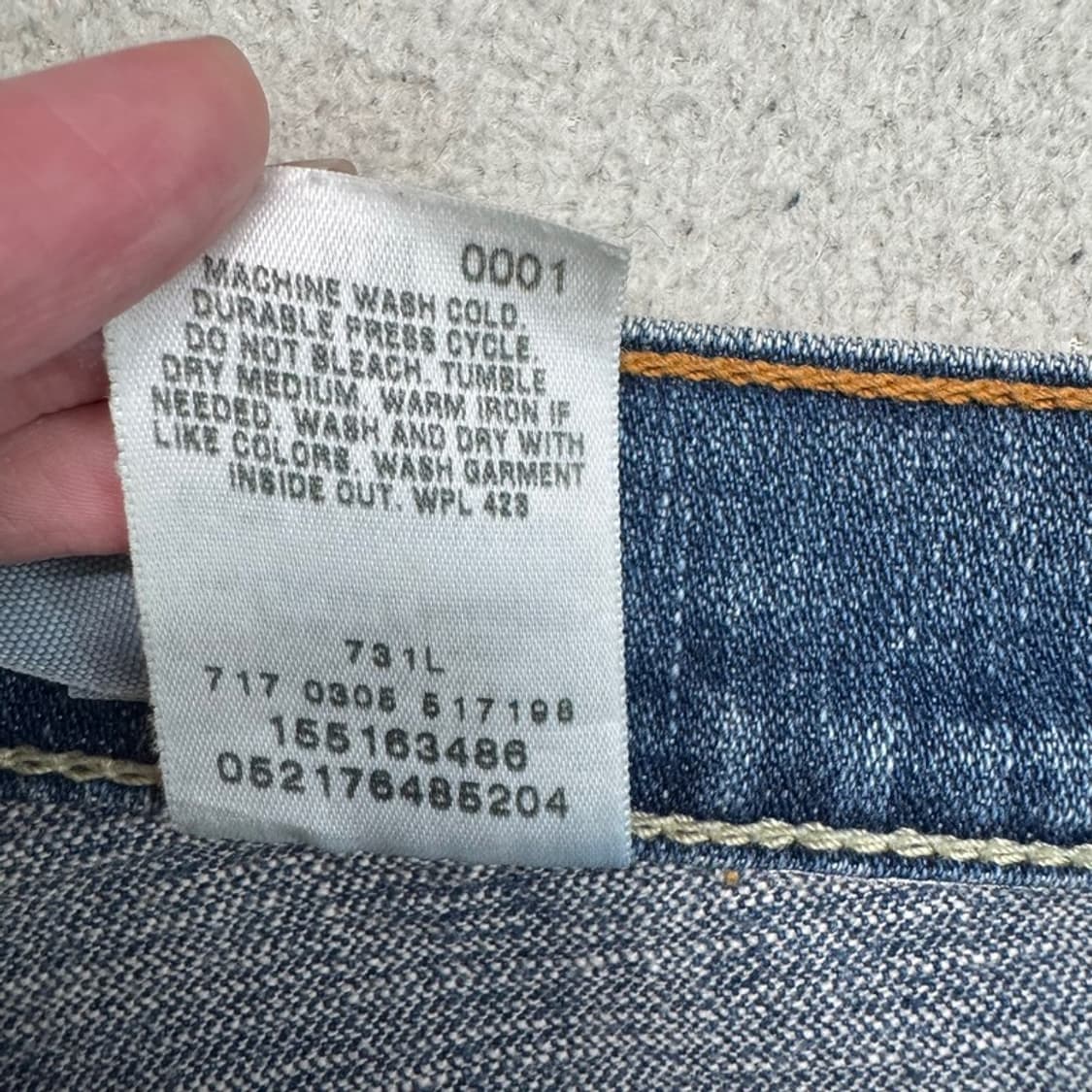 LEVI'S 515 부츠컷 데님 팬츠 6M 상품이미지7
