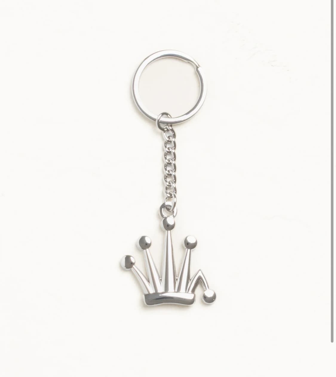 Stussy 스투시 메탈 벤트 크라운 키체인 상품이미지1
