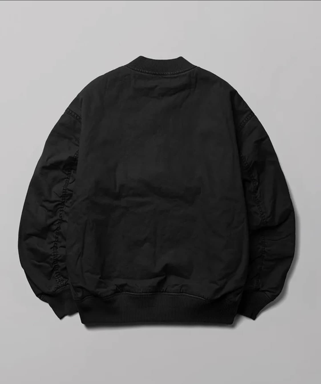 [디키즈] 가먼트 다이드 봄버 자켓 블랙 XL (데드스탁) 상품이미지5