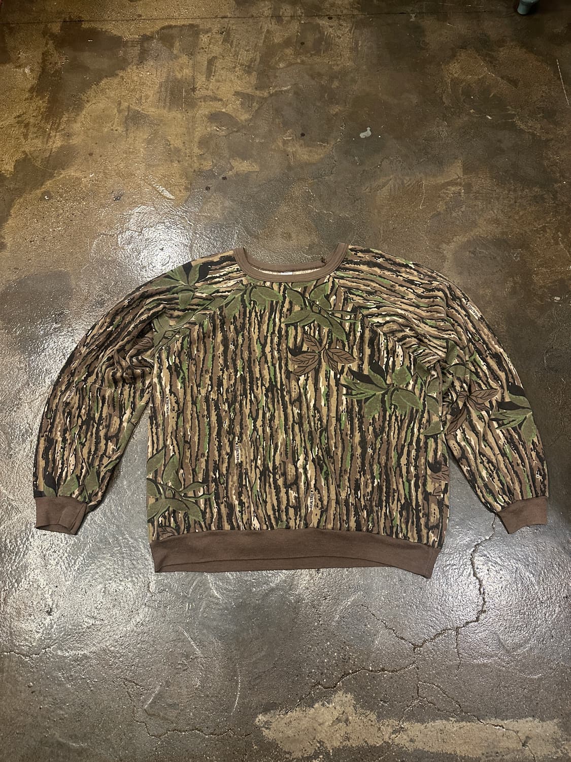 90s Made in USA Real Tree Pattern L/S S 상품이미지3