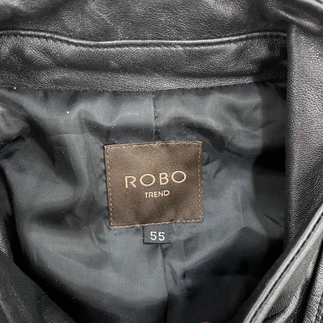 [55] 로보 여성 블랙 양가죽 라이더 자켓 0120M1 상품이미지2