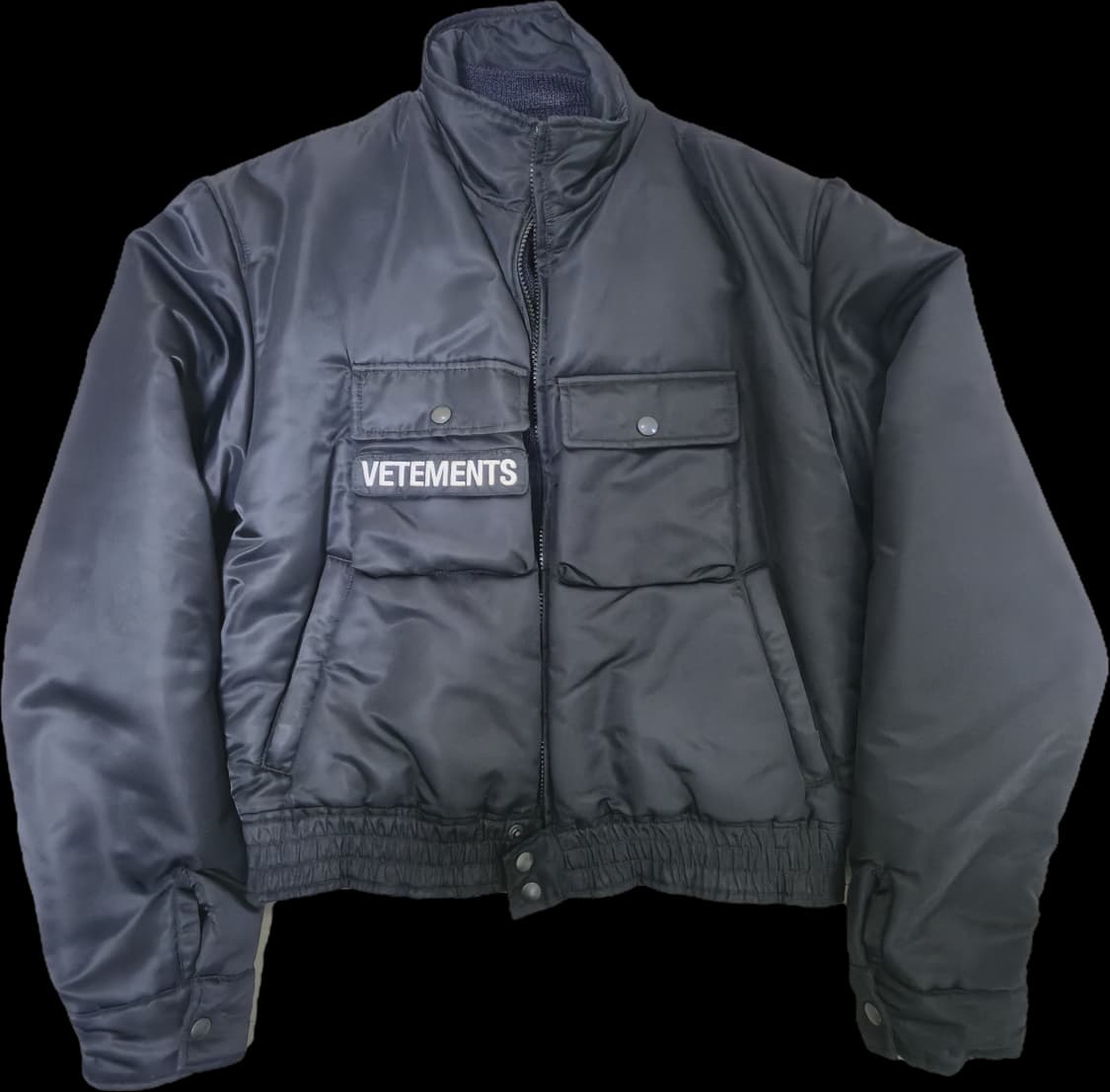 베트멍 폴리스 리버시블 봄버 자켓 상품이미지2