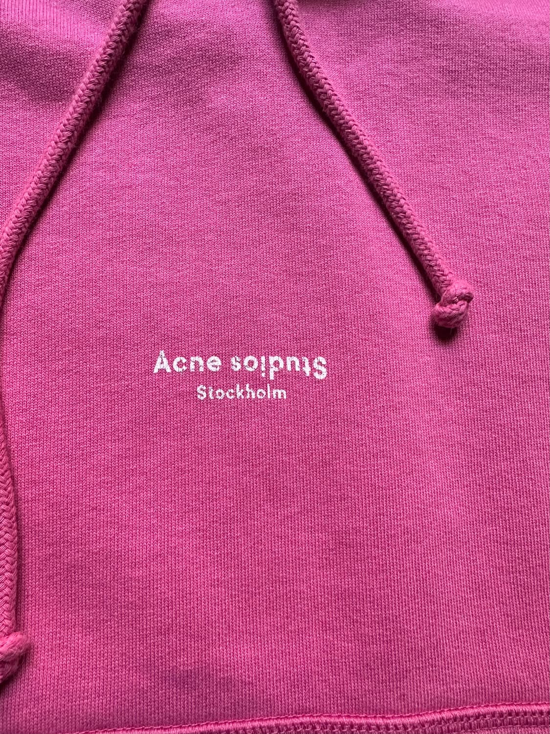 아크네 스튜디오 크롭 후드티 S 상품이미지2