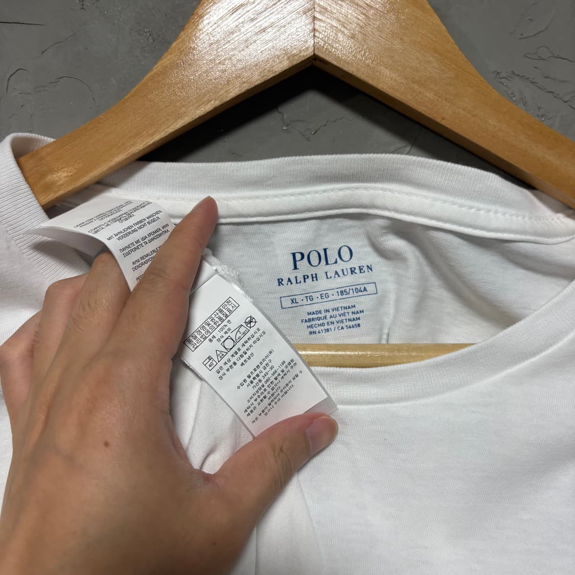 폴로 랄프로렌 반팔 화이트 상품이미지3