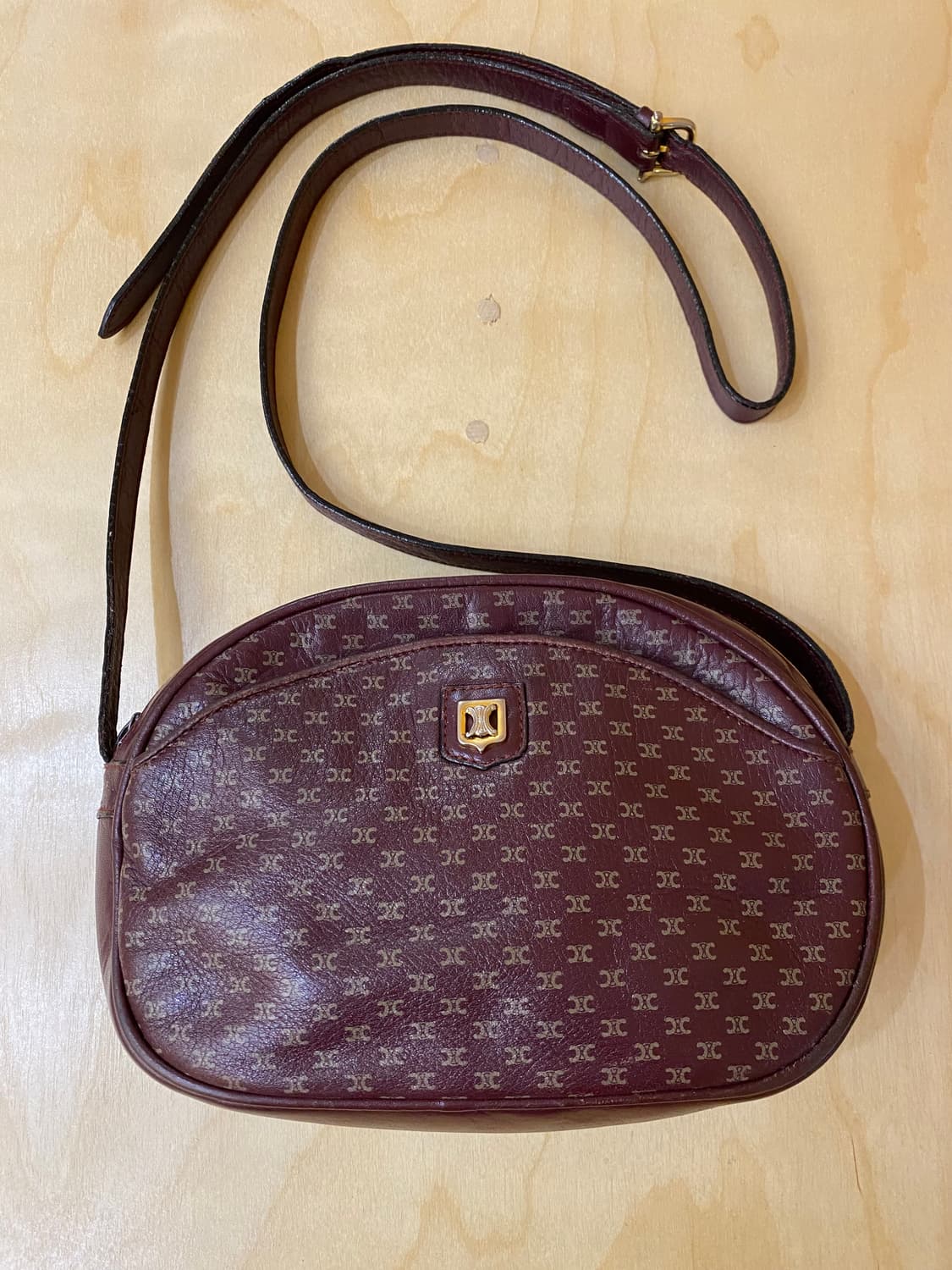 80s OLD CELINE mini cross bag 80년대 올드 셀린 상품이미지2