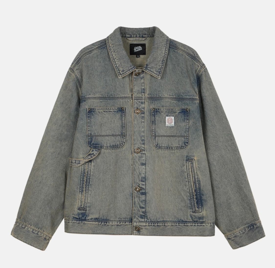 데우스엑스마키나 컬리지 어드레스 트러커 자켓 다크 인디고 상품이미지2